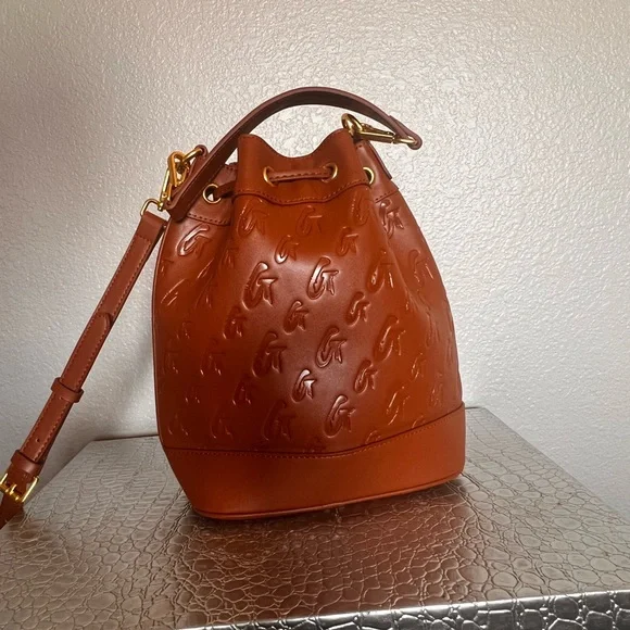 GLAMAHOLIC MEDIUM MONOGRAM BUCKET BAG - Picture 1 of 14